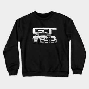 Mustang GT GT350 T-Shirt Oxford White Crewneck Sweatshirt